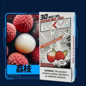 TOKYO MOHOO BOX東京魔盒電子煙霧化彈飲料風味【荔枝味】